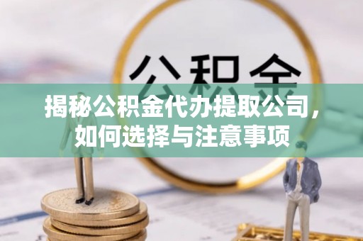 砀山揭秘公积金代办提取公司，如何选择与注意事项